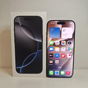 Rabljeni mobiteli 4 Rabljeni Apple iPhone 16 Pro 128 GB – A razred –91% baterija